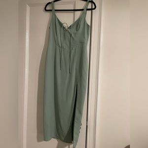 Abercrombie & Fitch dress size XS! Mint green color. Worn once!